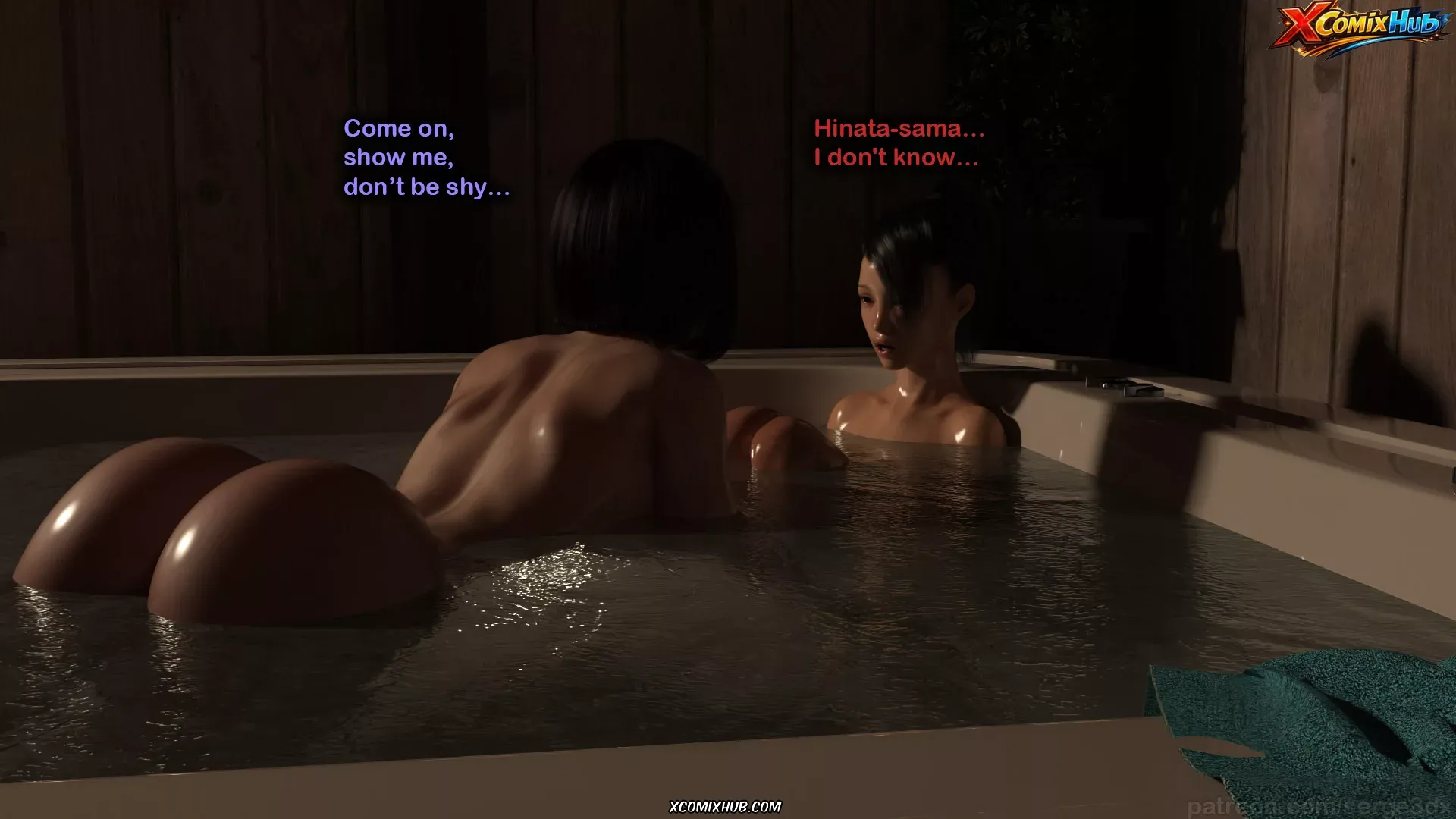 Hinata's Desire Serge3dx 026 Comic Page 26